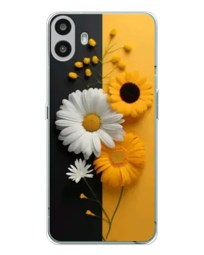 Чохол для Nothing CMF Phone 1 з картинкою «Соняшник та ромашка»