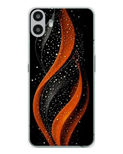 Чохол для Nothing CMF Phone 1 з картинкою «Вогняна зоряна хвиля»