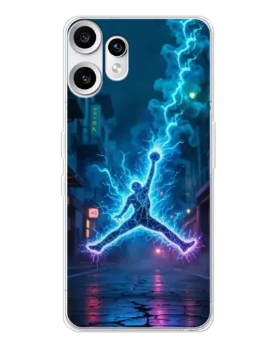 Чехол для Nothing CMF Phone 2 Pro с картинкой «Jordan Gold Jumpman»