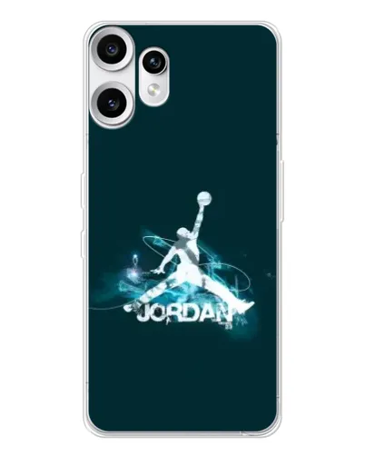 Чехол для Nothing CMF Phone 2 Pro с картинкой «Jordan Blue Fire»