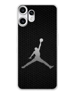 Чохол для Nothing CMF Phone 2 Pro з картинкою «Jordan Dark Carbon»