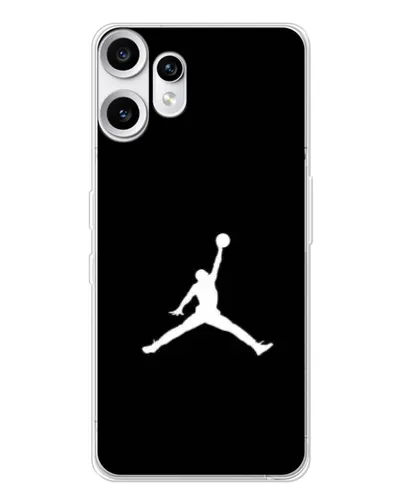 Чехол для Nothing CMF Phone 2 Pro с картинкой «Jordan Silhouette»