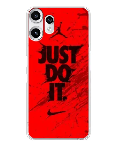 Чехол для Nothing CMF Phone 2 Pro с картинкой «Nike Just Do It»