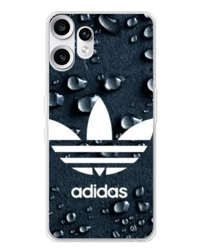 Чехол для Nothing CMF Phone 2 Pro с картинкой «Adidas Trefoil Blue» Чехол для Nothing CMF Phone 2 Pro с картинкой «Adidas Trefoil Blue»