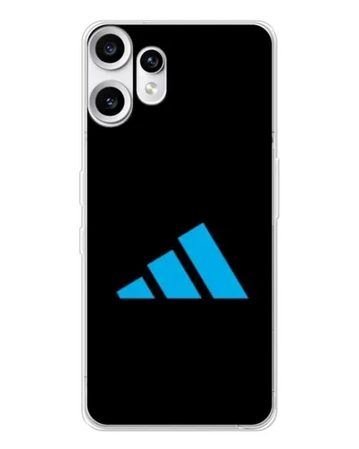 Чехол для Nothing CMF Phone 2 Pro с картинкой «Adidas Cyan Logo» Чехол для Nothing CMF Phone 2 Pro с картинкой «Adidas Cyan Logo»