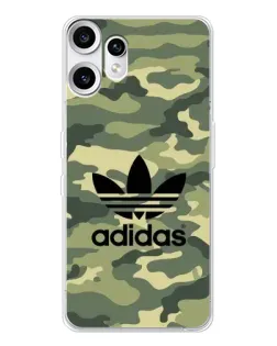 Чехол для Nothing CMF Phone 2 Pro с картинкой «Милитари стиль Adidas»