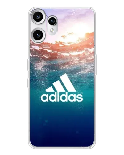 Чехол для Nothing CMF Phone 2 Pro с картинкой «Океанская глубина адидас» Чехол для Nothing CMF Phone 2 Pro с картинкой «Океанская глубина адидас»