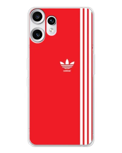 Чехол для Nothing CMF Phone 2 Pro с картинкой «Красный минимализм Adidas» Чехол для Nothing CMF Phone 2 Pro с картинкой «Красный минимализм Adidas»