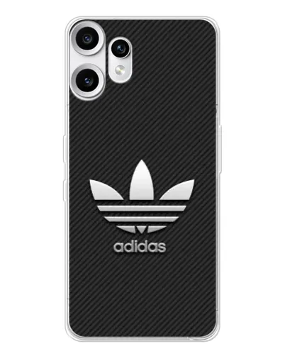 Чехол для Nothing CMF Phone 2 Pro с картинкой «Adidas Карбоновая текстура» Чехол для Nothing CMF Phone 2 Pro с картинкой «Adidas Карбоновая текстура»