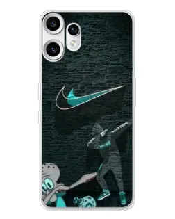 Чохол для Nothing CMF Phone 2 Pro з картинкою «Спортивний арт Nike»