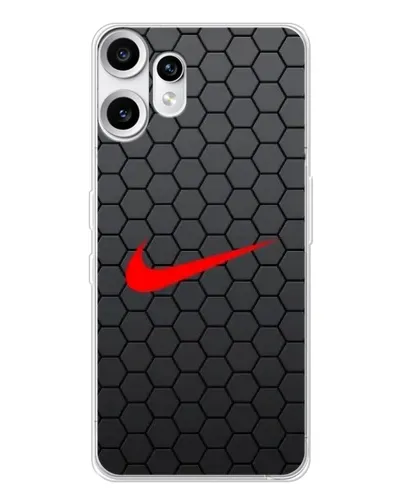Чохол для Nothing CMF Phone 2 Pro з картинкою «Nike — карбонова сітка»