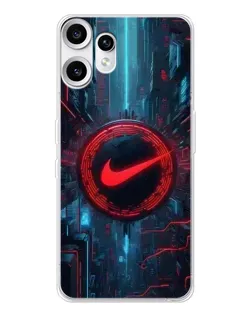 Чохол для Nothing CMF Phone 2 Pro з картинкою «Техногенний стиль Nike»