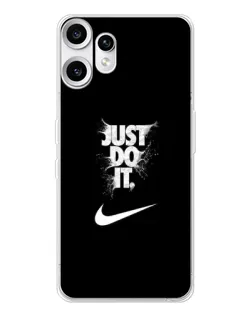 Чохол для Nothing CMF Phone 2 Pro з картинкою «Текстовий принт Nike»