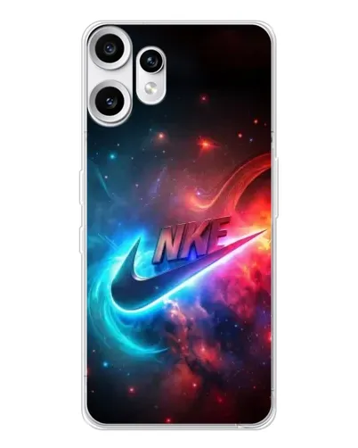 Чохол для Nothing CMF Phone 2 Pro з картинкою «Вогняний логотип Nike»