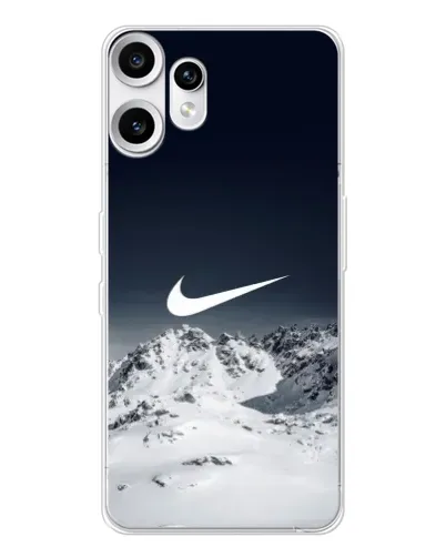 Чохол для Nothing CMF Phone 2 Pro з картинкою «Nike — зимові гори»