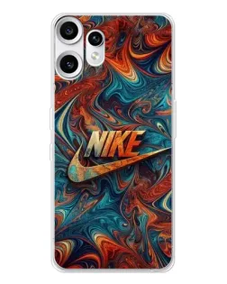 Чохол для Nothing CMF Phone 2 Pro з картинкою «Nike в абстракції»
