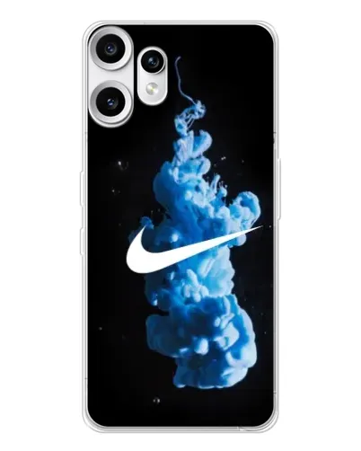 Чохол для Nothing CMF Phone 2 Pro з картинкою «Nike та синій дим»