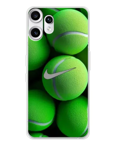 Чохол для Nothing CMF Phone 2 Pro з картинкою «Тенісні м'ячі Найк»