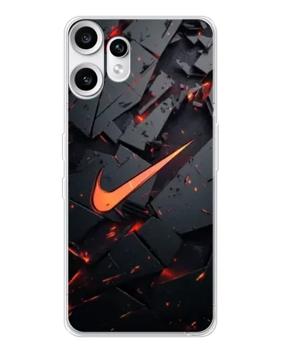Чохол для Nothing CMF Phone 2 Pro з картинкою «Nike — ефект розломів»