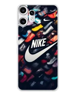 Чохол для Nothing CMF Phone 2 Pro з картинкою «Колекція кросівок Nike»