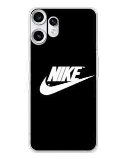 Чехол для Nothing CMF Phone 2 Pro с картинкой «Мазки краски Nike»