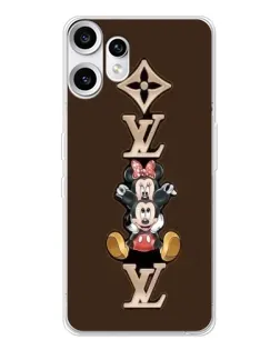 Чехол для Nothing CMF Phone 2 Pro с картинкой «LV и Микки Маус»