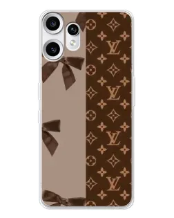 Чехол для Nothing CMF Phone 2 Pro с картинкой «Louis Vuitton — банты»