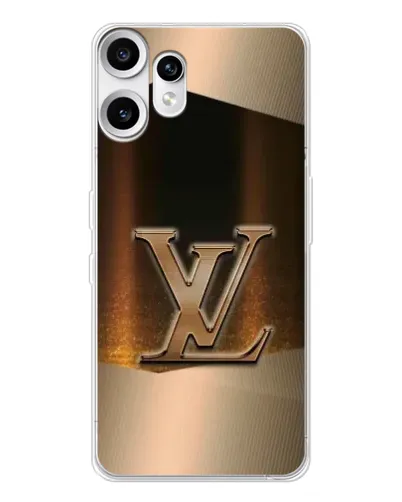 Чехол для Nothing CMF Phone 2 Pro с картинкой «LV — золотое сияние»