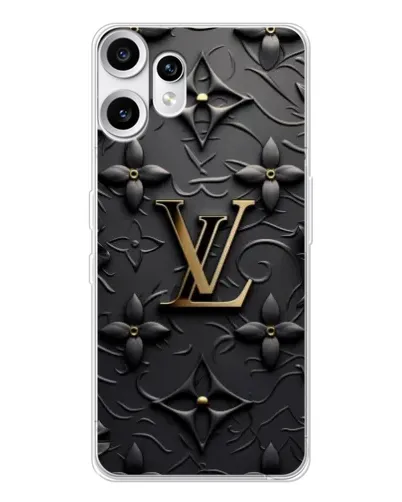 Чехол для Nothing CMF Phone 2 Pro с картинкой «Кожаная текстура LV»