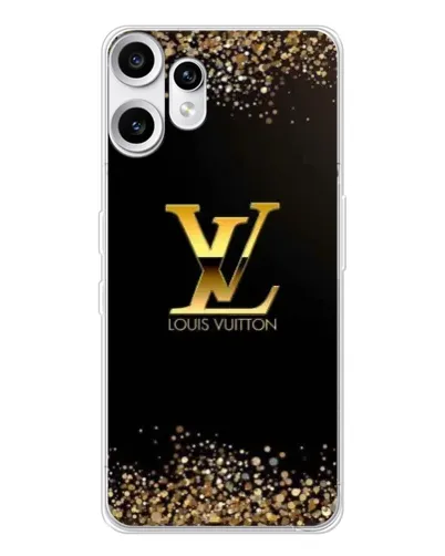 Чехол для Nothing CMF Phone 2 Pro с картинкой «LV — золотые искры»