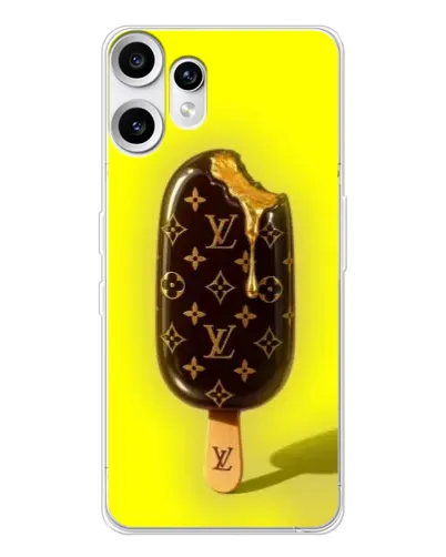 Чехол для Nothing CMF Phone 2 Pro с картинкой «Мороженое от LV»