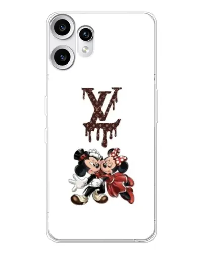 Чехол для Nothing CMF Phone 2 Pro с картинкой «LV и Микки Маус»