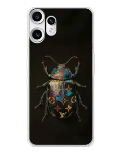 Чехол для Nothing CMF Phone 2 Pro с картинкой «LV — мраморный принт»