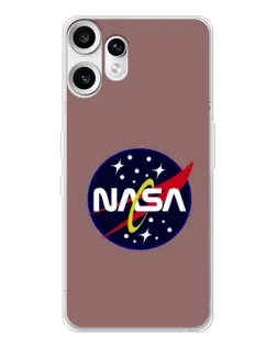Чехол для Nothing CMF Phone 2 Pro с картинкой «NASA — ретро космос»