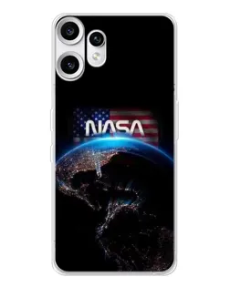 Чехол для Nothing CMF Phone 2 Pro с картинкой «Земля из космоса NASA»