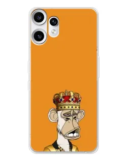 Чохол для Nothing CMF Phone 2 Pro з картинкою «Золота мавпа Bored Ape»