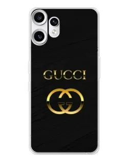 Чохол для Nothing CMF Phone 2 Pro з картинкою «Золотий логотип Gucci»