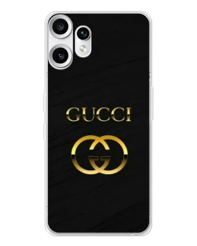 Чехол для Nothing CMF Phone 2 Pro с картинкой «Золотой логотип Gucci» Чехол для Nothing CMF Phone 2 Pro с картинкой «Золотой логотип Gucci»