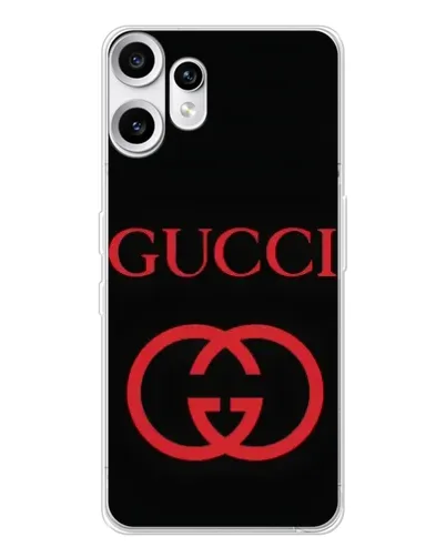 Чехол для Nothing CMF Phone 2 Pro с картинкой «Gucci — красный логотип» Чехол для Nothing CMF Phone 2 Pro с картинкой «Gucci — красный логотип»