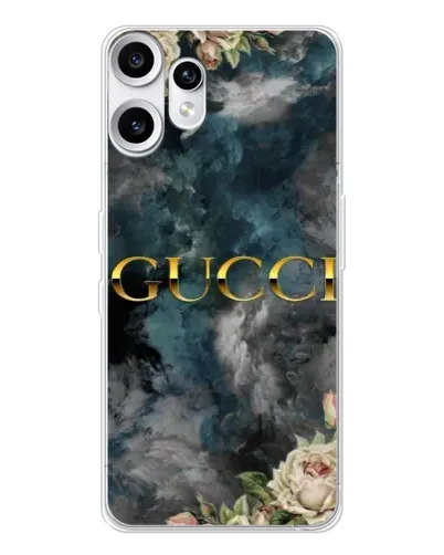 Чехол для Nothing CMF Phone 2 Pro с картинкой «Абстрактные цветы Gucci» Чехол для Nothing CMF Phone 2 Pro с картинкой «Абстрактные цветы Gucci»
