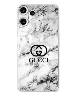 Чохол для Nothing CMF Phone 2 Pro з картинкою «Gucci — мармуровий шик»