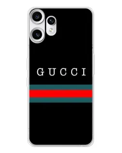Чохол для Nothing CMF Phone 2 Pro з картинкою «Gucci — червоний пояс»