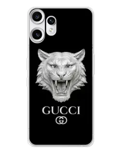 Чохол для Nothing CMF Phone 2 Pro з картинкою «Gucci — срібний лев»