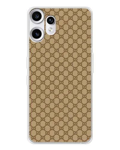 Чехол для Nothing CMF Phone 2 Pro с картинкой «Gucci — классический беж» Чехол для Nothing CMF Phone 2 Pro с картинкой «Gucci — классический беж»
