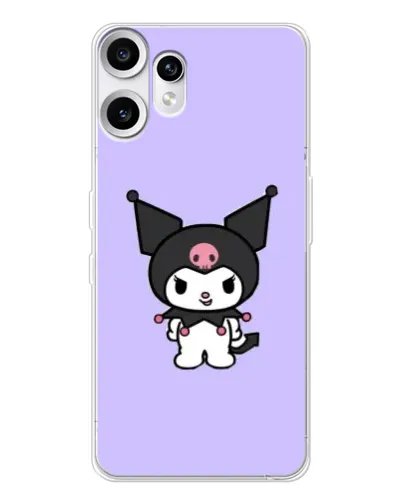 Чохол для Nothing CMF Phone 2 Pro з картинкою «Kuromi — ніжний фіолетовий»