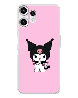 Чохол для Nothing CMF Phone 2 Pro з картинкою «Kuromi — рожева ніжність» Чохол для Nothing CMF Phone 2 Pro з картинкою «Kuromi — рожева ніжність»