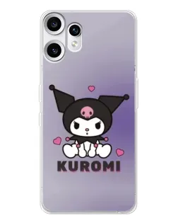 Чохол для Nothing CMF Phone 2 Pro з картинкою «Kuromi — фіолетовий арт» Чохол для Nothing CMF Phone 2 Pro з картинкою «Kuromi — фіолетовий арт»