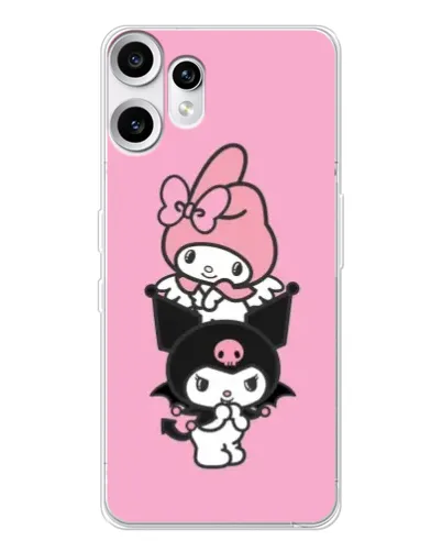 Чохол для Nothing CMF Phone 2 Pro з картинкою «My Melody та Kuromi»