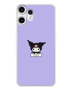 Чохол для Nothing CMF Phone 2 Pro з картинкою «Kuromi — фіолетовий мінімалізм» Чохол для Nothing CMF Phone 2 Pro з картинкою «Kuromi — фіолетовий мінімалізм»
