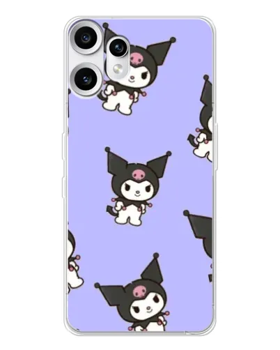 Чохол для Nothing CMF Phone 2 Pro з картинкою «Паттерн з Kuromi»
